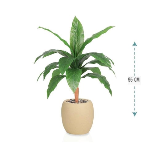 شجر أخضر فرع 1 حوض فيبر بيضاوي ارتفاع 95 سم : 3305...