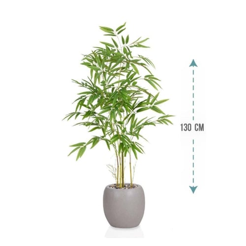 شجر بامبو حوض فيبر بيضاوي ارتفاع 130 سم : 460-542