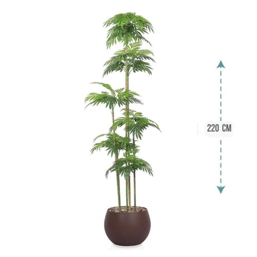 شجر نخل 6 فرع حوض فيبر 220سم : 575-528-3