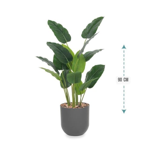 شجر ورق موز 4 فروع صناعية 90سم : 7570-1177