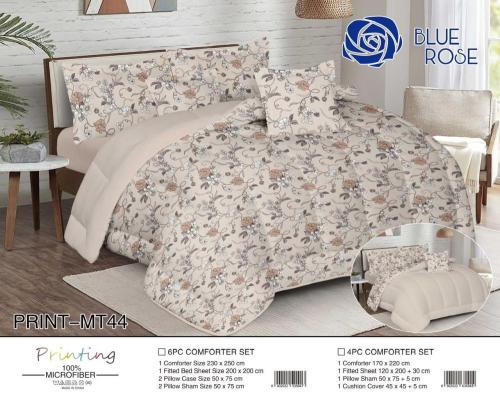 طقم مفرش سادة وجهين نفرين 6 قطع :GROUP3