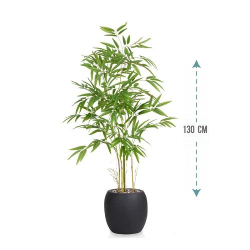 شجر بامبو حوض فيبر بيضاوي ارتفاع 130 سم : 460-542