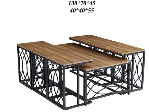 طقم طاولات خشب 6x`1