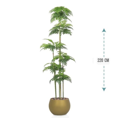 شجر نخل 6 فرع حوض فيبر 220سم : 575-528-3