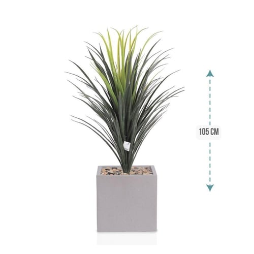 شجر صبار وسط مركن فيبر مربع ارتفاع 105 سم : 1019-5...