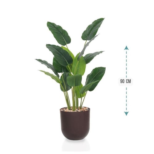 شجر ورق موز 4 فروع صناعية 90سم : 7570-1177