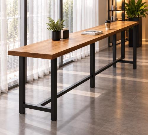 'طاولة بار مقاس 200x50x100 كاف