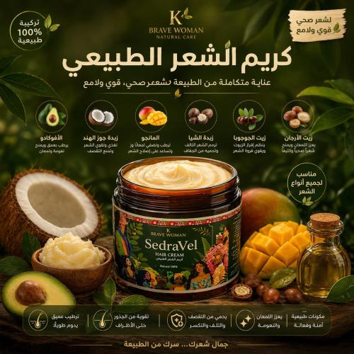 كريم سيدراڤيل اليومي للشعر500g
