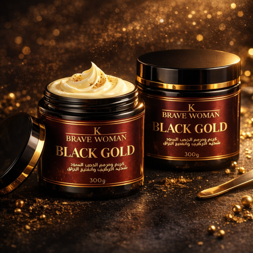 الكريم المرمم للذهب الاسود350 g