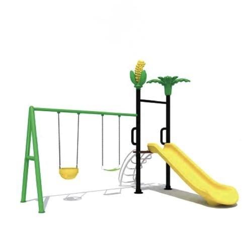 طقم زحليقه مع مراجيح بلاستك مقوى مع حديد