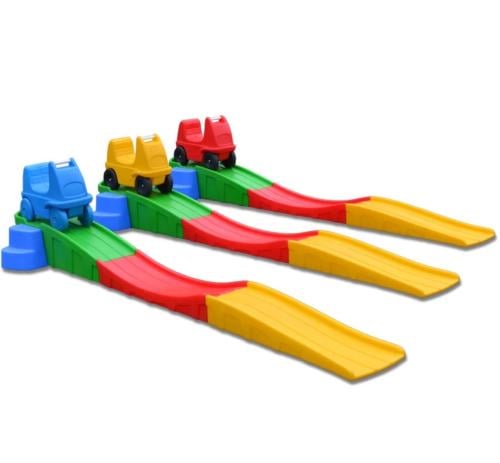 زحليقه أطفال مع سيارة