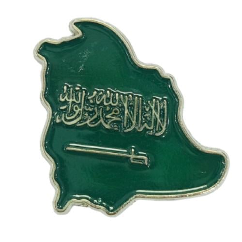 ملصق معدني ، خريطة المملكة .