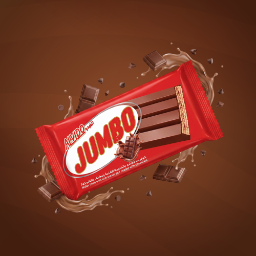 Chocolate cream-filled wafer, covered in chocolate...