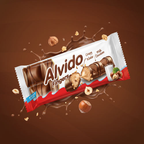 Hazelnut Cream Fido Fingers 2 Fingers 35g