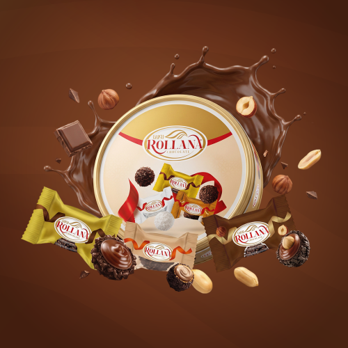 Rolana Wafer filled with various flavors (coconut...