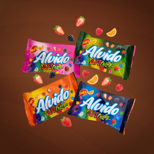 Gelatin sweets without artificial colors - 10 sach...