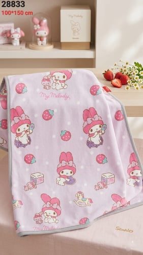 بطانية ماي ميلودي (My Melody) الأصلية من سانريو،
