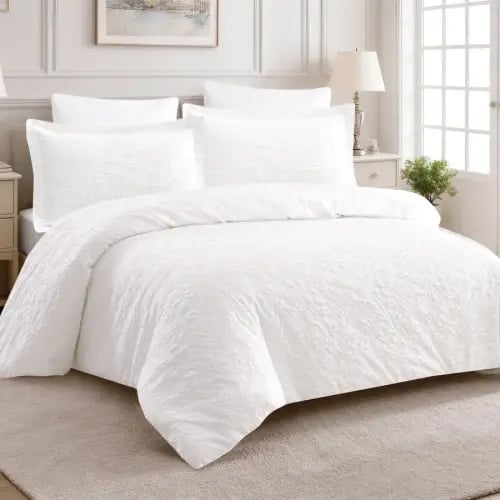 Pazar Home Pablo Jacquard Bedspread Set, King Size...