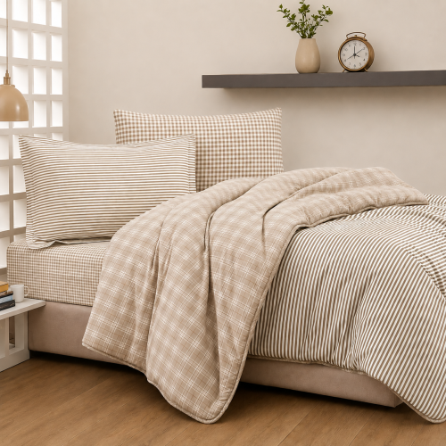 Pazar Home Ola Cotton Bedspread Set, Twin Size, 4...
