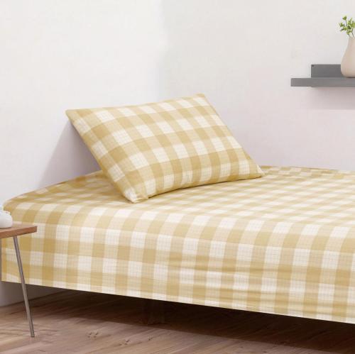 Pazar Home Ola Cotton Bed Sheet Set, Twin Size, 2...