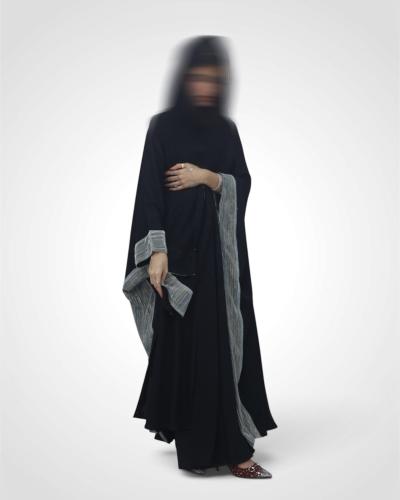 Shimmery abaya