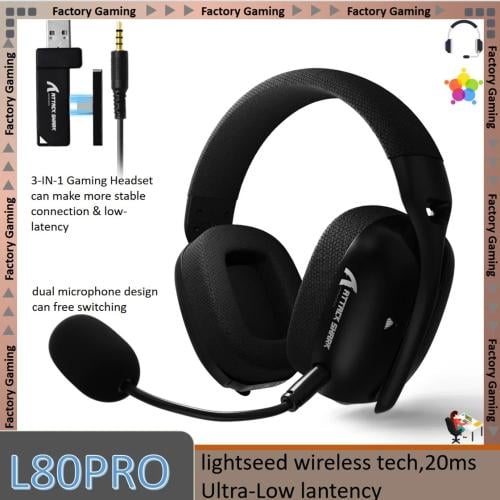 سماعة الألعاب ATTACK SHARK L80PRO 3-IN-1