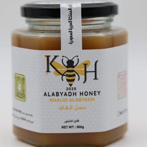 عسل الغاف 500 غرام متبلور