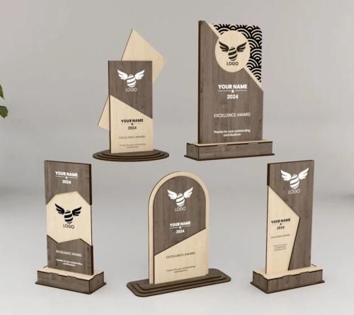 5 تصاميم - درع - CNC