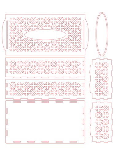 10 - تصاميم مناديل - CNC LASER - MANDEL3