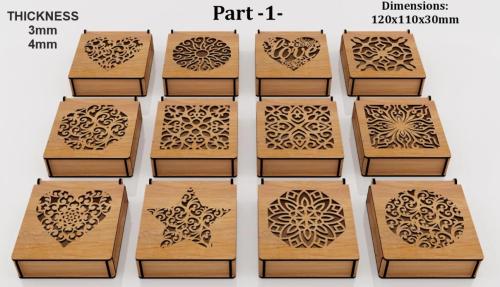 STY12- تصميم هدية - CNC ليزر