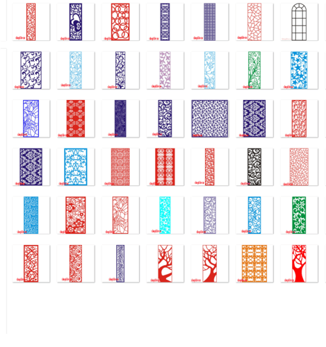 200 - تصميم حديد - ستيل - خشب - CNC - P19 - 1
