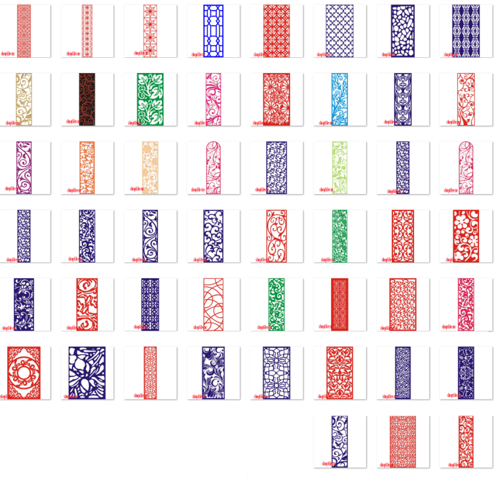 200 - تصميم حديد - ستيل - خشب - CNC - P19 - 1