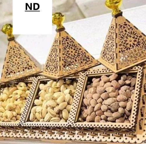 HALWA03 - تصميم تقديم حلوى - CNC LASER