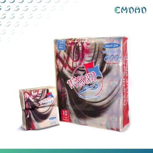 مناديل وسم ناعمة 3 طبقات كرتون 20 عبوة 12000 منديل