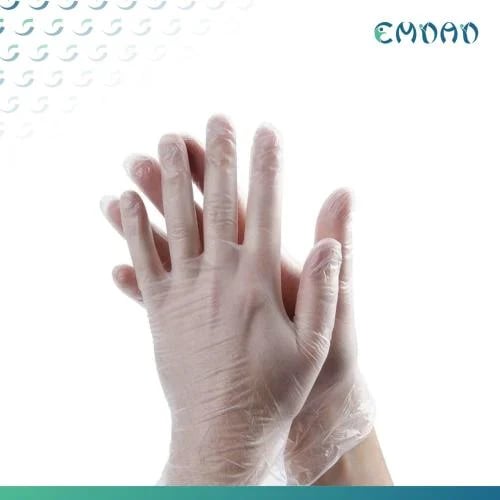 U2 Vinyl glove powder-free white M
