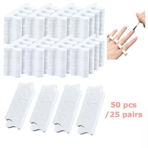 فواصل أصابع القدم واليدين 24 كيس 1200 قطعة