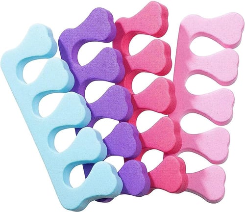 فواصل أصابع القدم واليدين 24 كيس 1200 قطعة