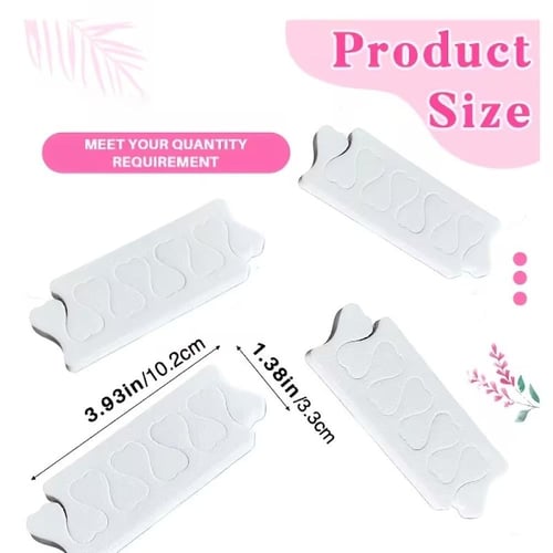 فواصل أصابع القدم واليدين 24 كيس 1200 قطعة