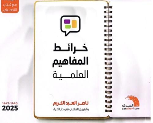 خرائط المفاهيم العلمية ناصر عبدالكريم 2025 PDF