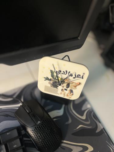 ساعة مكتبية 10 انش طباعة حسب الطلب