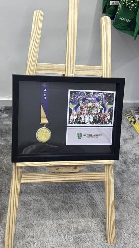 لوحة الأهلي ميدالية النخبه