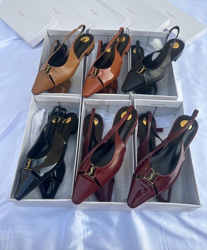 هيلز سان لوران بكعب صغير