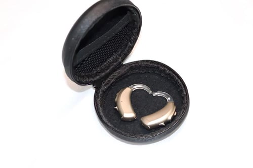 محفظة للقوقعة و السماعات