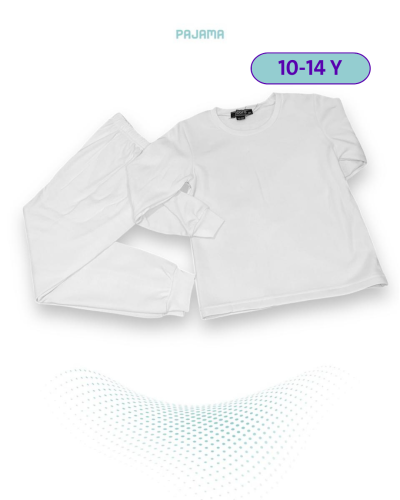 بيجامه داخلية شتوية ابيض