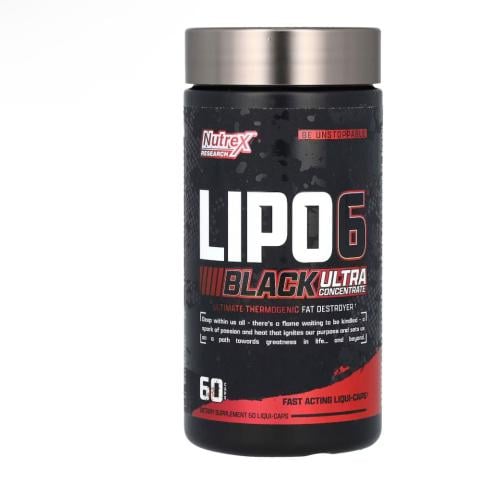 LIPO-6 Black, Ultra Concentrate, 60 Liqui-Caps