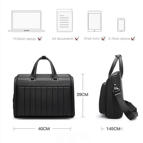 سافر بذكاء وراحة: طقم حقيبة ترولي مقاس 20 بوصة لون...