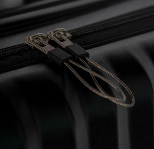 شنطة سفر ماركة القنصل مقاوم للكسر B13 لون BLACK كا...