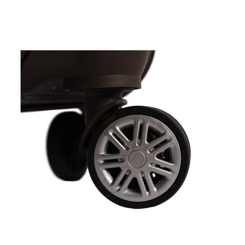 شنط سفر 4 قطع فايبر متينة ضد الكسر مع هوك لتعليق ا...