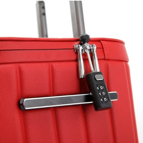 حقيبة BANGE الحمراء العملية للسفر وحقيبة اليد اليو...