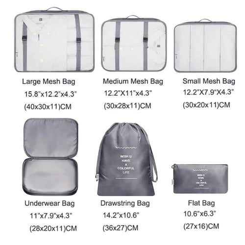 منظمات شنطة السفر | B0-03 | GREY